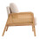 Modern Upholstered Accent Armchair 4
