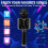 Bluetooth-Karaoke-Mikrofon für Kinder, Roségold 3