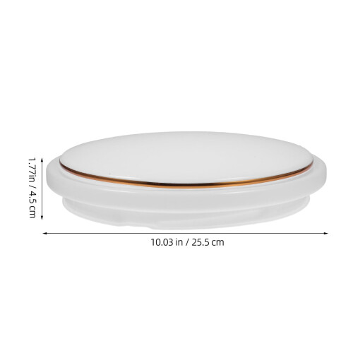 Στρογγυλό καπέλο οροφής από PVC 25,5 εκ. 1