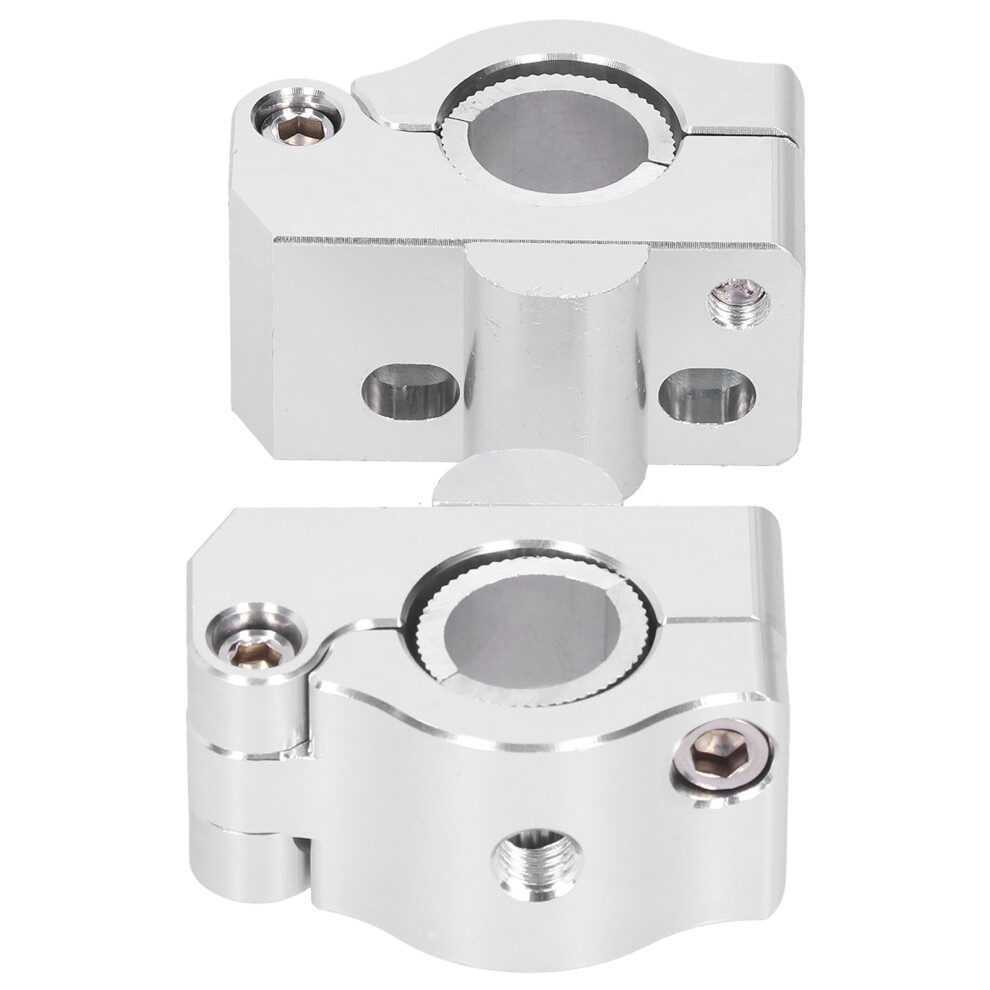 Motorcycle Handlebar Riser Mount Weight Block 22Mm/28Mm Silver 8301391967838