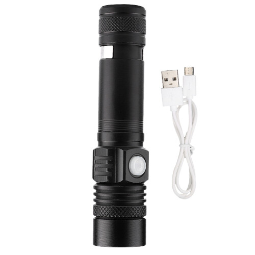 Φακός LED Chip, 1000Lumens Super Bright Ρυθμιζόμενη Εστίαση, Αδιάβροχος & Με δυνατότητα Zoom για
