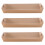 150Pièces Boîte À Snacks Kraft Beige Bateau Jetable Pour Festivals 1