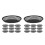 20Pièces Conteneur Noir Panier Décoratif Pour Snacks 6