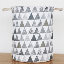 Panier à linge tendance en toile pour chambre d'enfant, résistant à l'humidité et portable, idéal pour le placard, le bureau ou la décoration