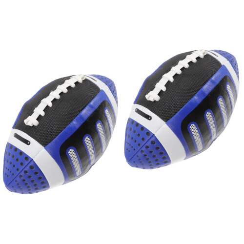 2Pièces Ballon Rugby Enfants Pour École Extérieur 2