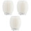 3St Huiselijke USB Aroma Diffuser Wit Met Sfeervol LED Licht 2