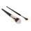 Concealer Brush Set, Flawless Coverage, Soft Mini Flat Top, Affordable Professional Makeup Brushes, Ergonomically Designed Handle, 2Pcs 2