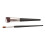 Concealer Brush Set, Flawless Coverage, Soft Mini Flat Top, Affordable Professional Makeup Brushes, Ergonomically Designed Handle, 2Pcs 4