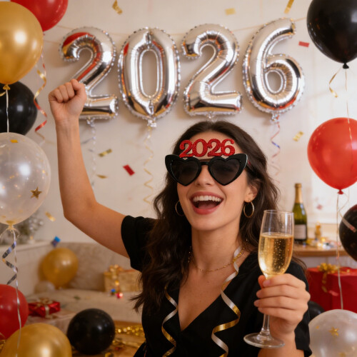 2026 Πρωτοποριακά γυαλιά πάρτι, συμβατά με εορταστικές συγκεντρώσεις, αποσπώμενα 1
