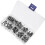 Studs Métal Argent DIY, Rivets Punk Pour Cuir Vêtements 9