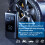 Portable Corded Air Compressor with LED Light for Cars 7