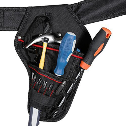 Heavy-Duty Drill Holster with Bit Pouch - FOR Durable Tool Storage Solution! - Tool Belt, Power Drill Accessories, Drill Holder 2