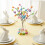 Glitter Easter Egg Floral Stems 12 inch 5 pcs 5