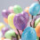 Glitter Easter Egg Floral Stems 12 inch 5 pcs 6
