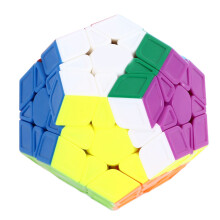Lebendige Farb-Megaminx-Puzzle 3x3 – 9 cm Herausforderndes Geschicklichkeitsspiel für Kinder