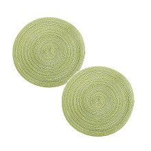 Cup Coasters Placemats Washable Woven Vinyl Placemats For Dining Table Easy To Clean Plastic Placemats