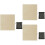 3Ensembles Couvertures Ignifuges Pliante Pour Barbecue & Camping Multi 7