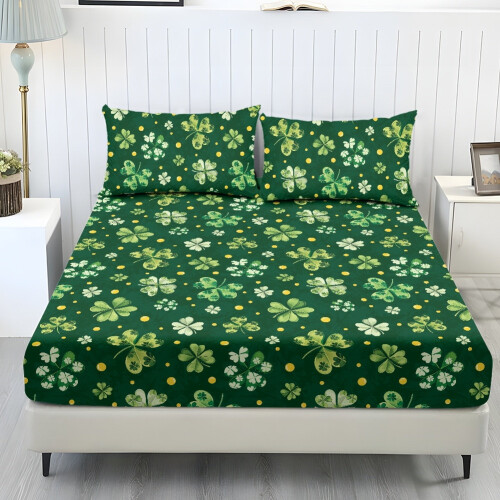 Twin Sheets Set Cooling Polyester-Spandex 3-Piece