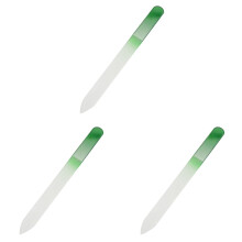 Glass Nail Files Manicure Set, Double Sided Pedicure Files - Glass Nail Files for Natural Nails - Mix Color - 1/2/3/4/5/6 Pieces