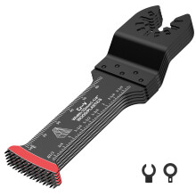 Tooth Oscillating Saw Blades Set Multipurpose Stable Arc Edge Multi Tool Blades Accurate Long Reach Oscillating Tool Kit for Cutting