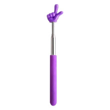 Telescopic Finger Pointer Stick, Stainless Steel Retractable Reading Aid for Teachers – Compatible with Classroom Use
