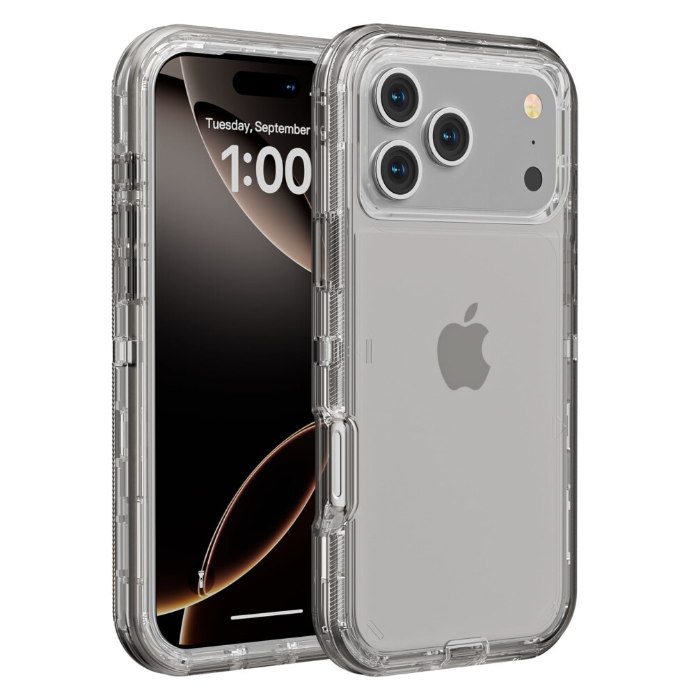 Iphone 17 Pro Heavy Duty Shockproof Case Triple Layer 908436863711