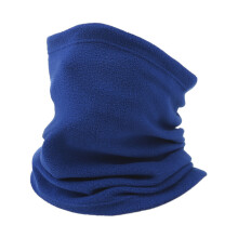 Outdoor Winter Fleece Neck Gaiter Windproof Warm Scarf For Ski Cycling Face Mask Royal Blue
