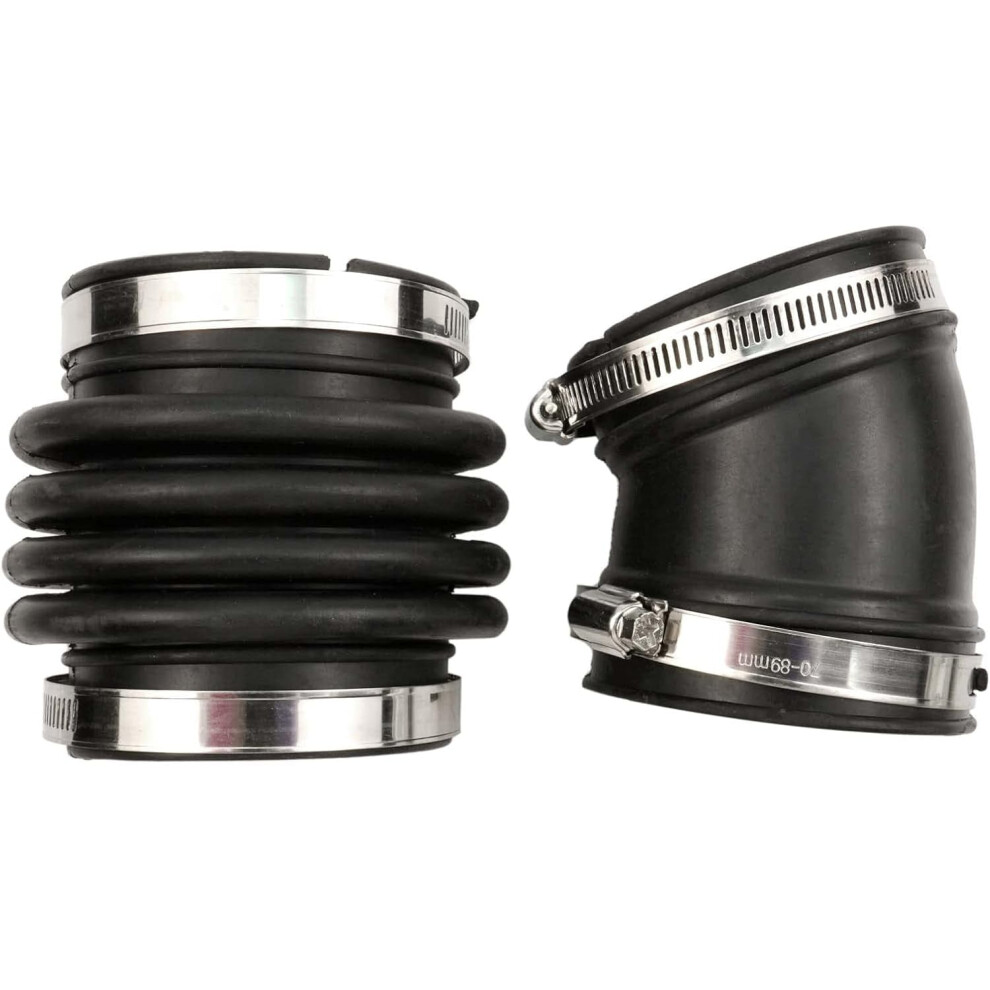 2 Pack Air Cleaner Intake Hose Tube Boot Compatible With 2006Â2008 Infiniti M35 3.5L, 2003Â2007 G35 (Replaces 16576-Eg00a, 16576-Al50a) Black 9558830153928