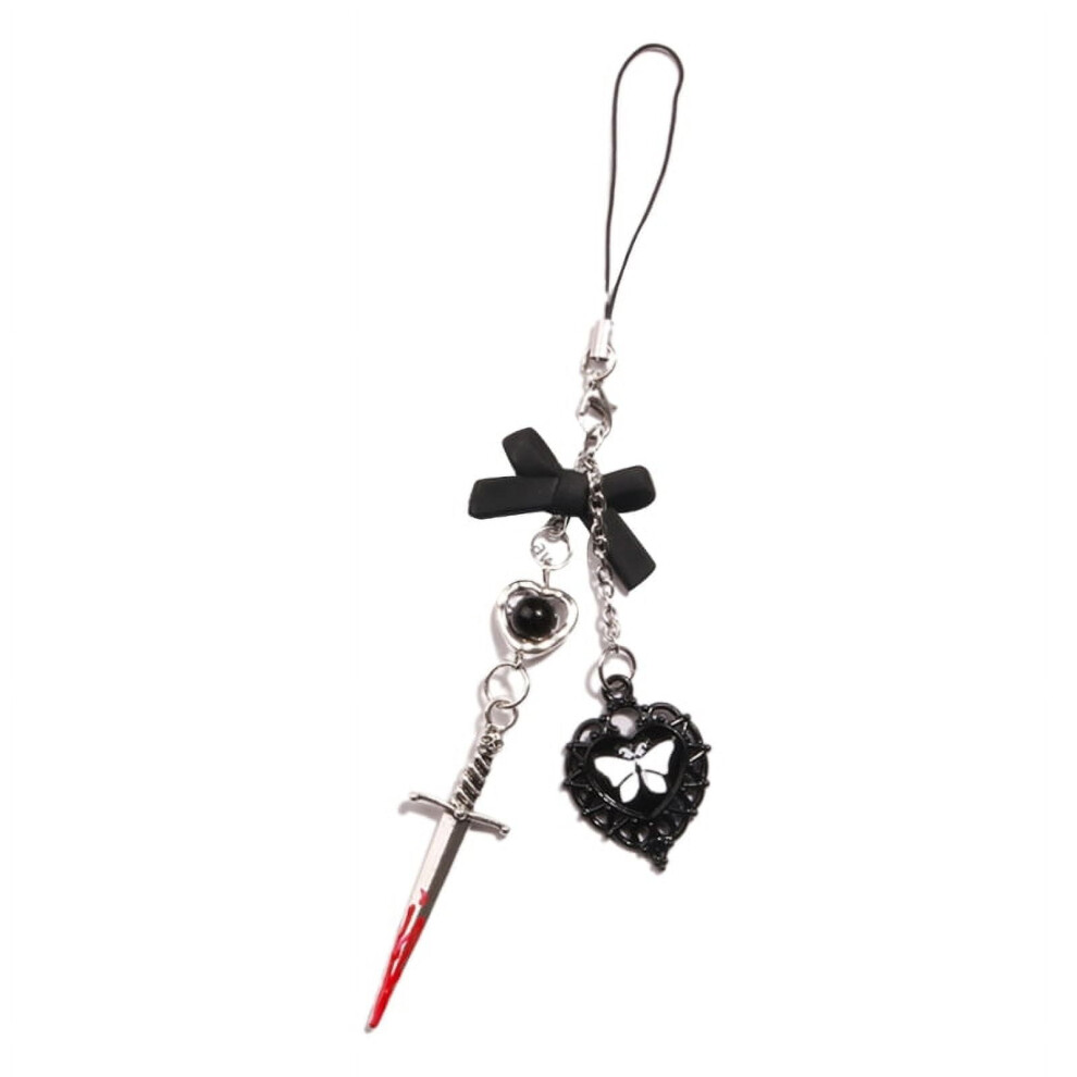 Phone Lanyard Unique Style Phone Pendant Phone Charm Versatile Phone Straps Dark 9558830154741