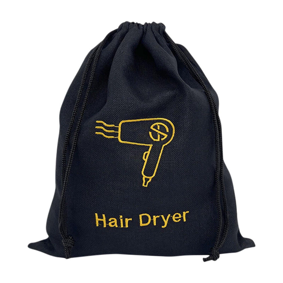 Oxford Cloth Hair Dryer Bag, Dustproof Travel Pouch, Portable Storage for Toiletries, Long-Lasting Drawstring Design