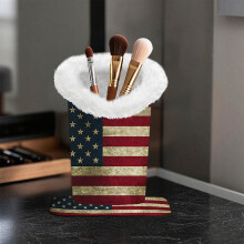 Plush Lined Eyeglasses Holder, Glasses Stand Case, Anti-scratch Glasses Storage Organizer for Desk, Nightstand, Office