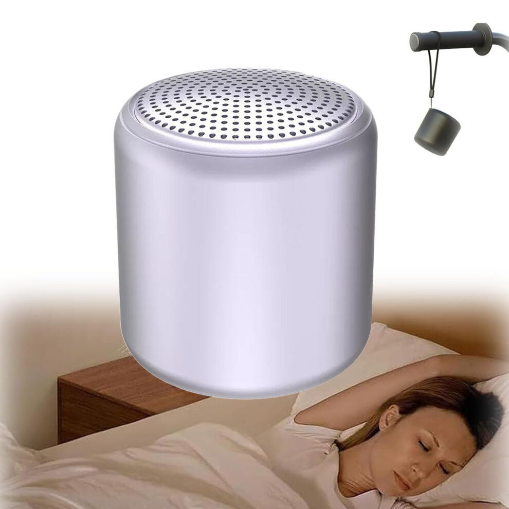 Sound Machine, Portable Bluetooth Speaker, Portable Sound Machine Travel Rechargeable, Noise Machine For Sleeping, Waterproof Wireless Speakers White 9101399421580