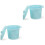 2Pièces Bassin Avec Couvercle Usage Portable Familial 2