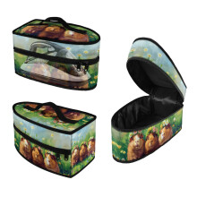 Portable Travel Steamer Pouch Handheld Travel Steamer Organizer Lightweight Steamer Organizer Protective Iron Accessories Guinea Pig, Bag Only