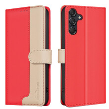 Leather Wallet Phone Case Compatible with Samsung Galaxy S21 Ultra/S21 FE/S21 Plus – Quality Leather Cover with Card Holder & Zipper