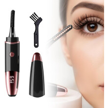 Rechargeable Heated Eyelash Curler with 2 Heat Modes, Long-Lasting Curl & Portable Design – Compatible with All Lash Types