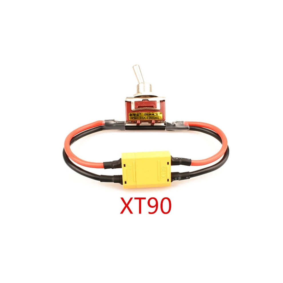 Xt30/Xt60/Xt90/T-Plug Power Switch, On-Off Toggle For Ebike, Rc, Esc Â 12Awg High-Current Adapter 9101399423287