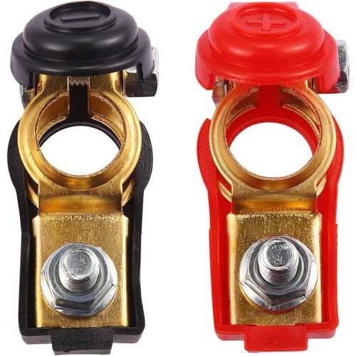 Car Battery Terminal Connectors Positive and Negative 2PCS