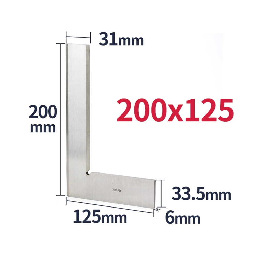 90 Degree Edge Square Ruler For Woodworker Metal Carpentry And Joinery Tools Set Squares Measurment Try Square Angle Ruler,For Accurate Evaluation 9101399422822