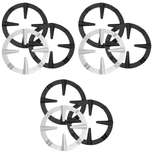 9Pièces Supports Wok Faciles À Nettoyer Solides Pour Cuisson Camping 1