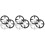 9Pièces Supports Wok Faciles À Nettoyer Solides Pour Cuisson Camping 3