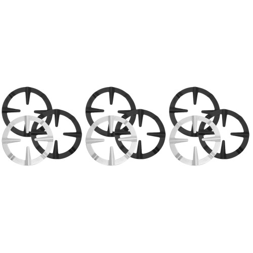 9Pièces Supports Wok Faciles À Nettoyer Solides Pour Cuisson Camping 2