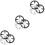 9Pièces Supports Wok Faciles À Nettoyer Solides Pour Cuisson Camping 4