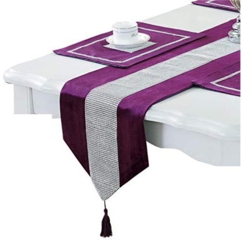 Table Runner Modern Style with Tassels 1 Pack