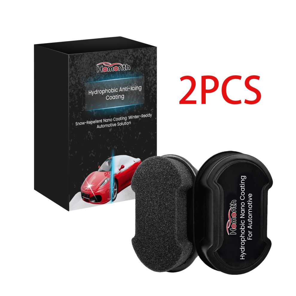 Nano Coat One Way Mirror Sponge,Hydrophobic Snow Removal,Car Portable Deicing Cleaning Sponge 9485826730873