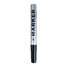 Black Paint Pens 0.7mm, Permanent Acrylic Markers, Water-Based, Quick-Dry & Waterproof for Rock, Wood, Plastic, Metal, Canvas, Glass, Fabric, Mugs –