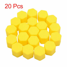 Silicone Car Wheel Nut Lug Dust Cover Cap Protector Hub Screw Rim 19mm Style Set of 20 Compatible with All Vehicles