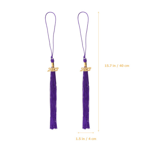 1Ensemble De Décorations Tassels Pour Chapeaux De Graduation 2023 DIY 1
