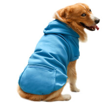 Dog Hoodies Clothes with Hat and Pocket Costume Windproof Apparel for Small Medium Large Dog