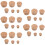 30pcs Tapered Light Brown Corks Stopper for DIY Craft Project Home Users 1